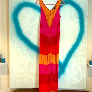 Bright and colourful summer dress